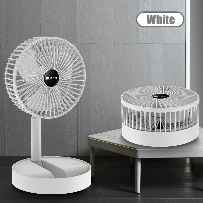 Usb Desk Fan - Adjustable Folding USB Fan Mini Electric