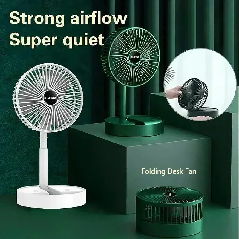 Usb Desk Fan - Desktop Fan Charging Model, Long Endurance