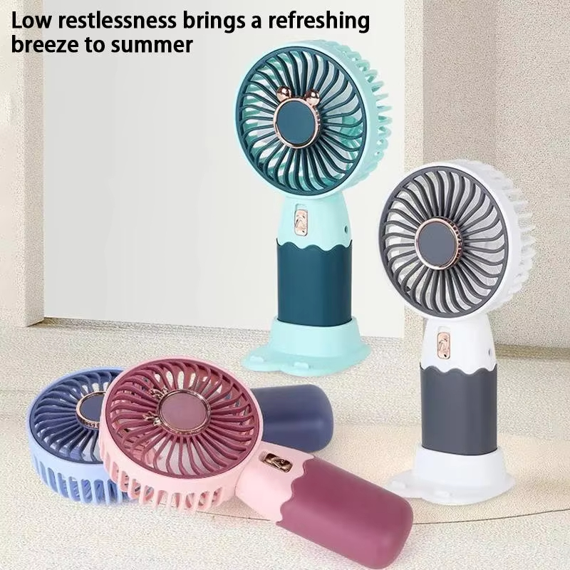 Usb Desk Fan - Mini Electric Fan USB Rechargeable Portable