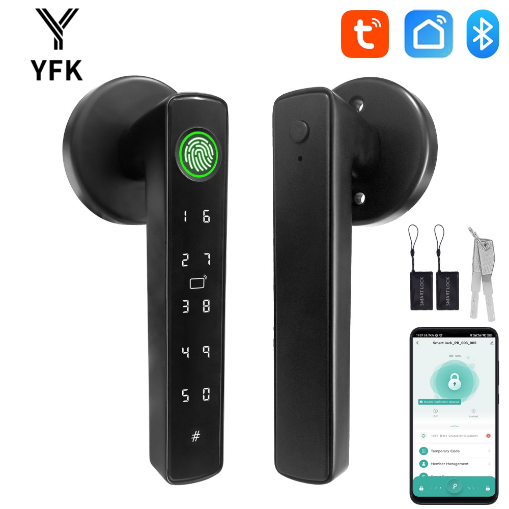 Home Office Immigration - YFK Tuya 5-in-1 Smart Door Handle