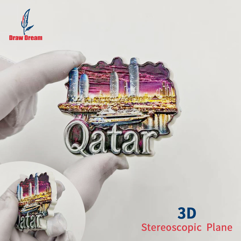 1Pc Qatar 3D Stereo Refrigerat - Home Office Qatar Travel review and price