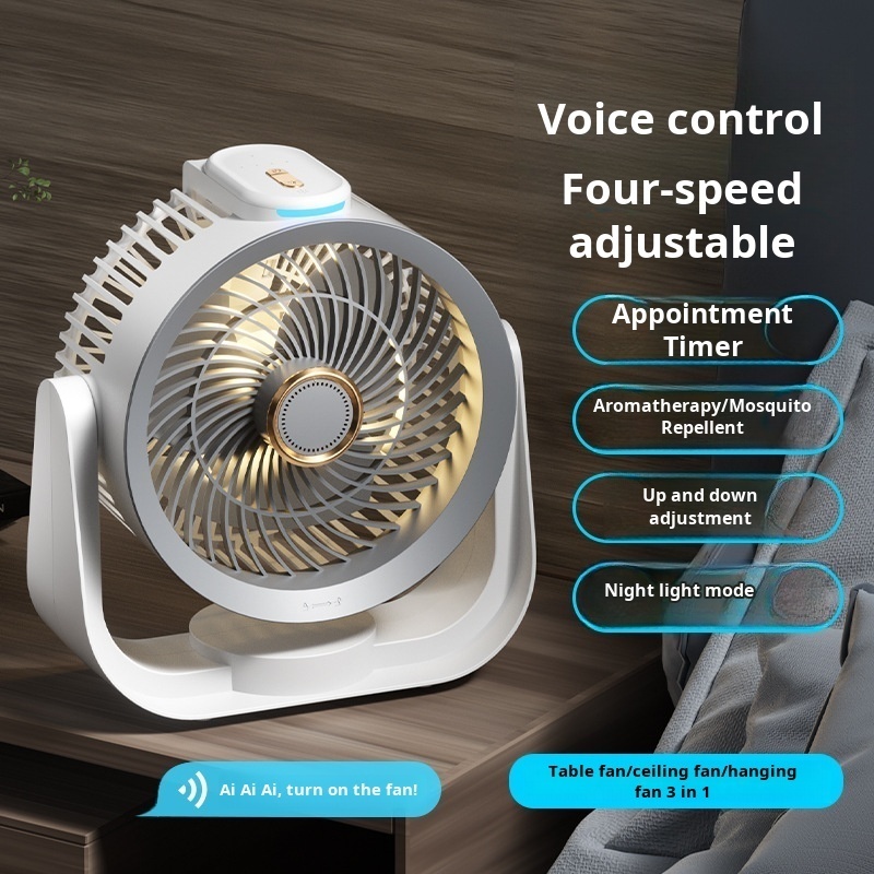 Smart Desk Fan Voice Activated - Usb Desk Fan review and price