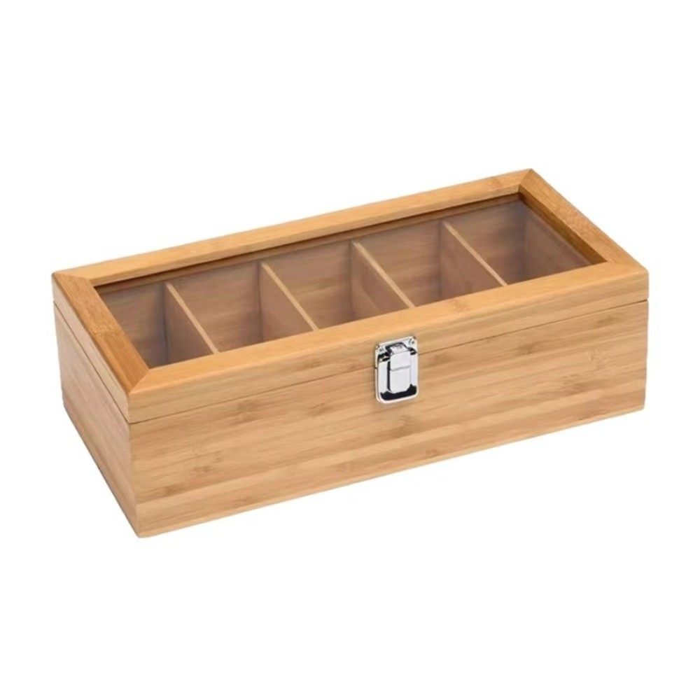 New Bamboo Tea bag Storage Box - Home Office Bagas review and price