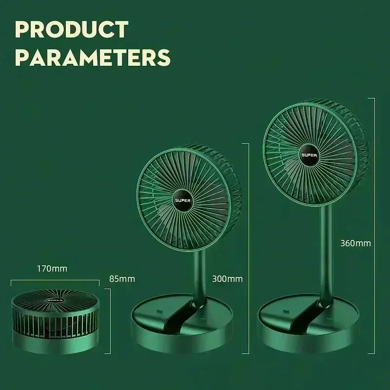Adjustable Folding USB Fan Min - Usb Desk Fan review and price