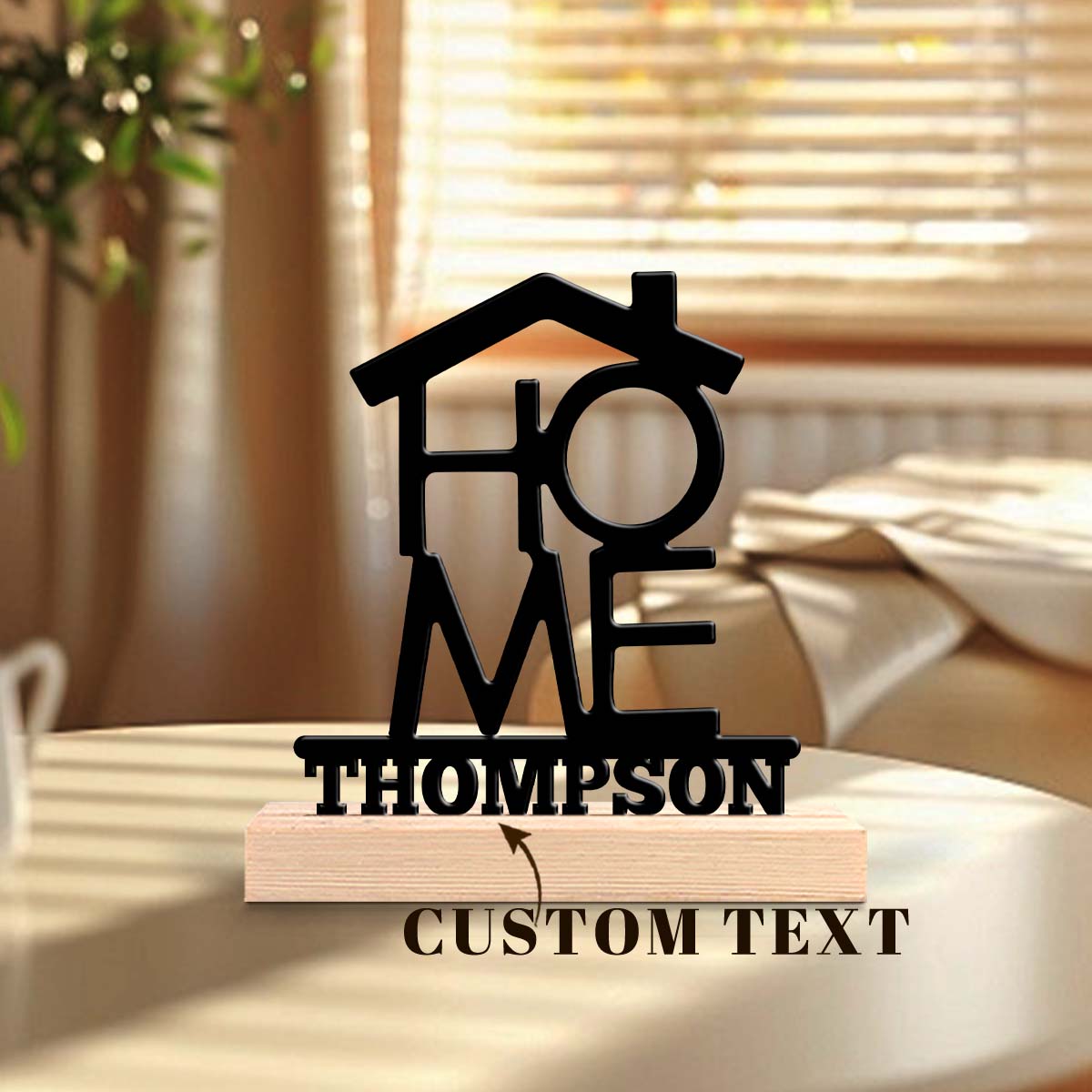 1Pc Csutom Home House Shape Wo - Home Office Gifts review and price