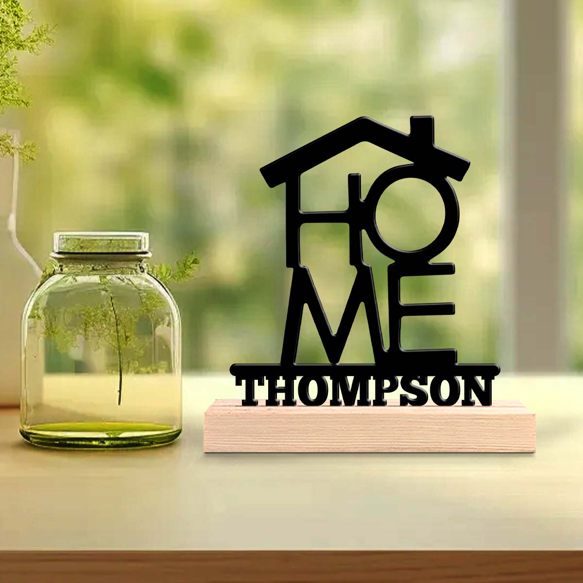 1Pc Csutom Home House Shape Wo - Home Office Gifts review and price