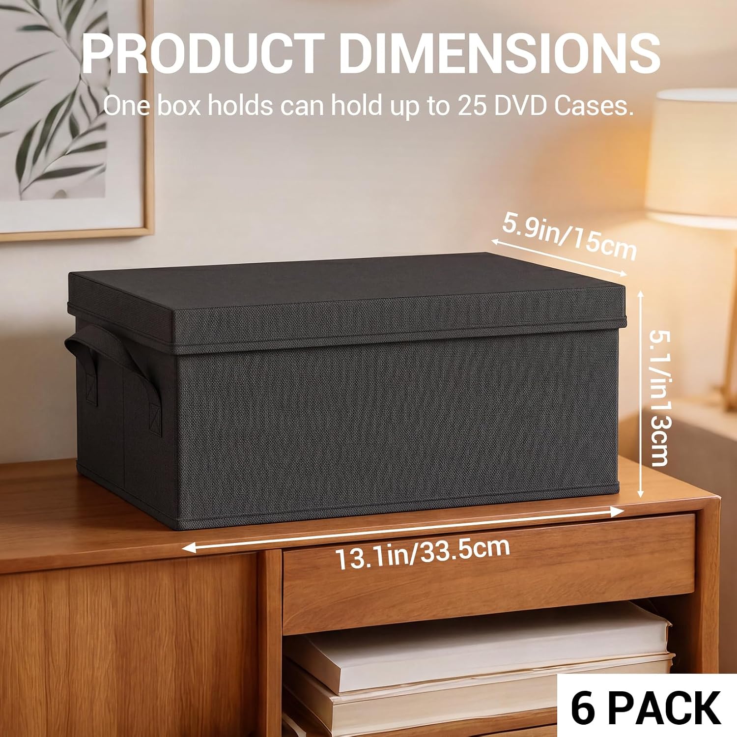 6PCS CD/DVD Storage Box CD Sto - Home Office Bagas review and price