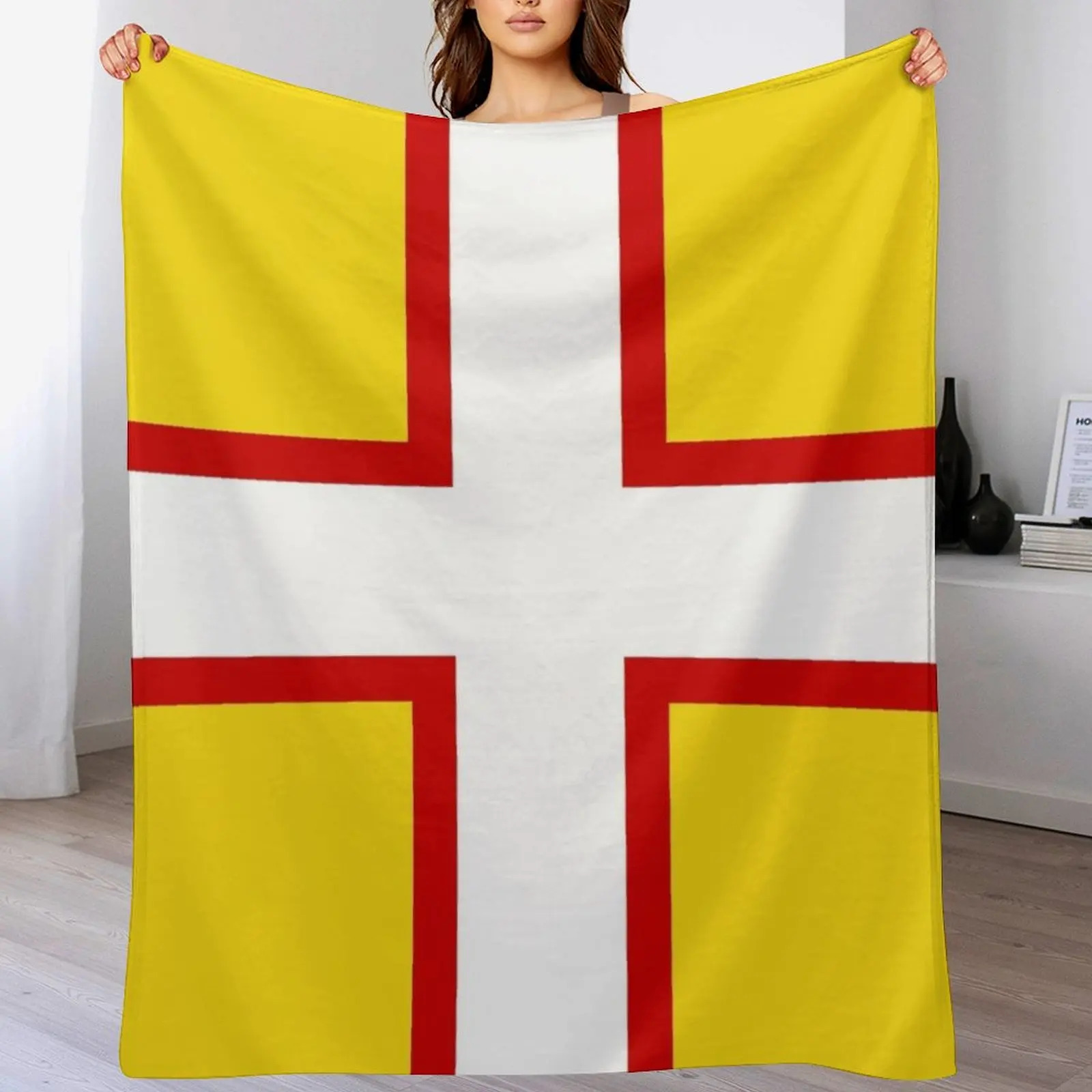 FLAG OF DORSET ENGLAND Throw B - Home Office England review and price