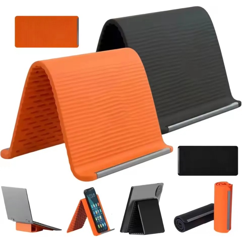 Flexible Foldable Silicone Pho - Laptop Stand Foldable review and price