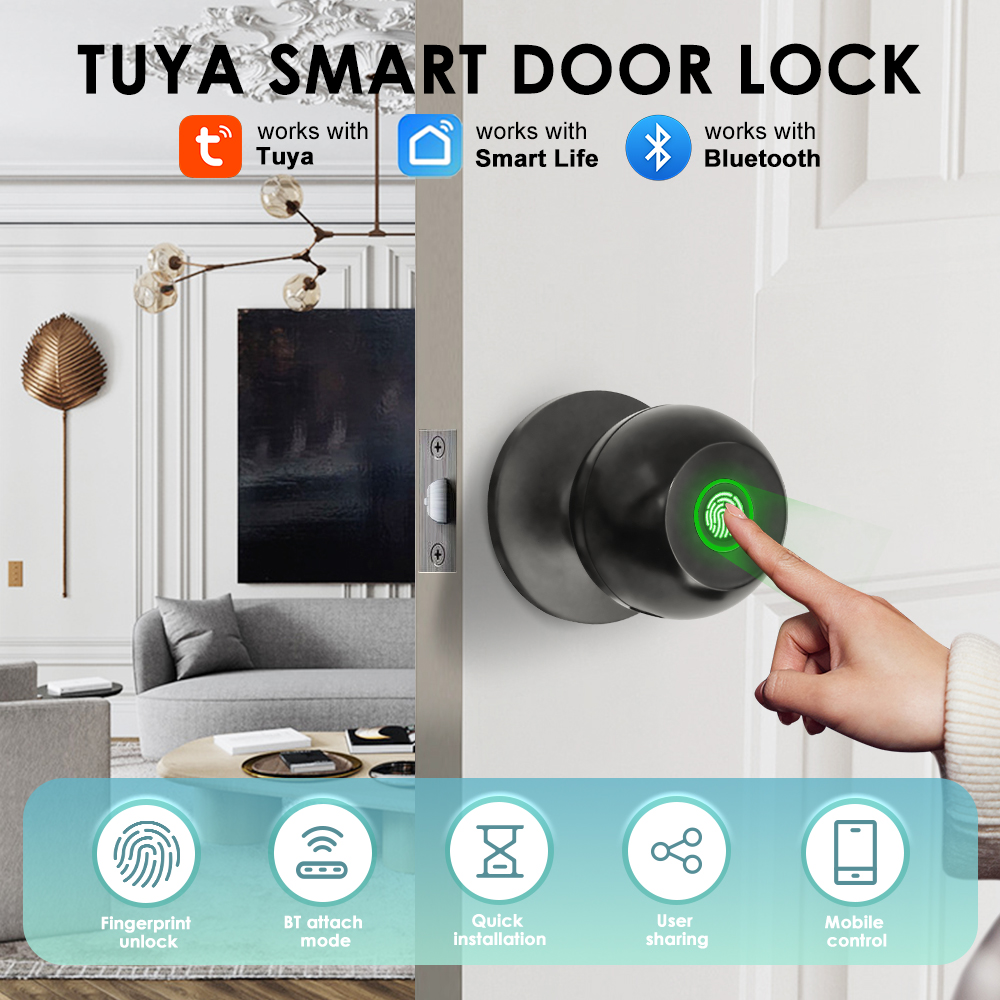 Tuya Electronic Door Lock Smar - Home Office Immigration review and price