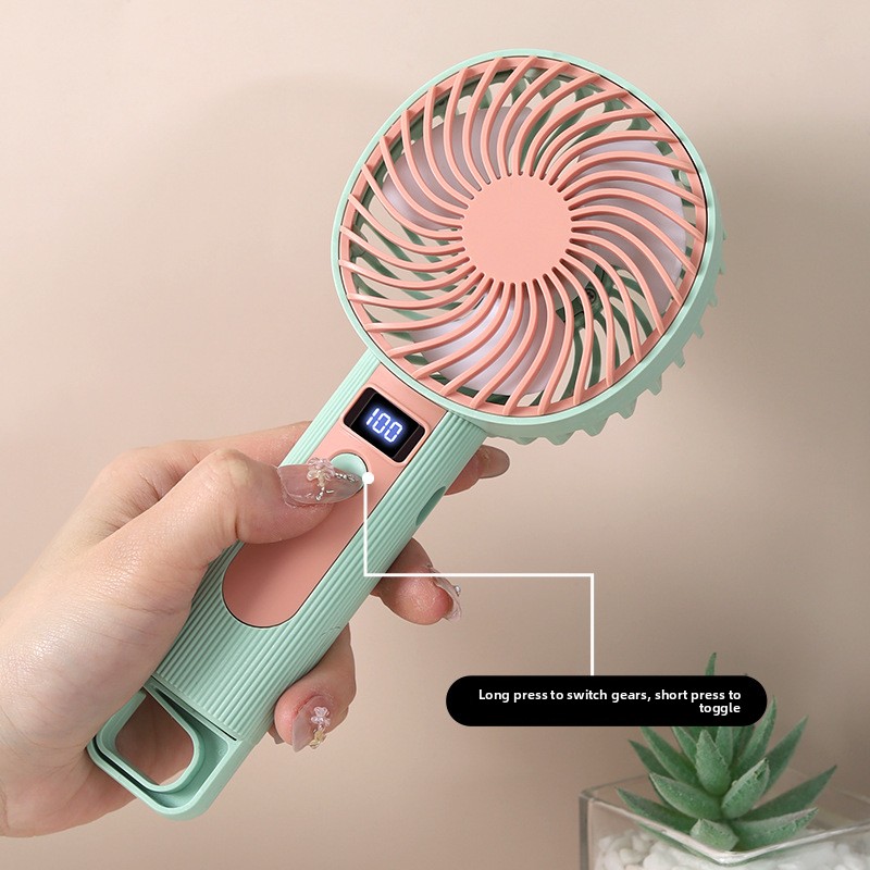 Mini Handheld Fan with Digital - Usb Desk Fan review and price