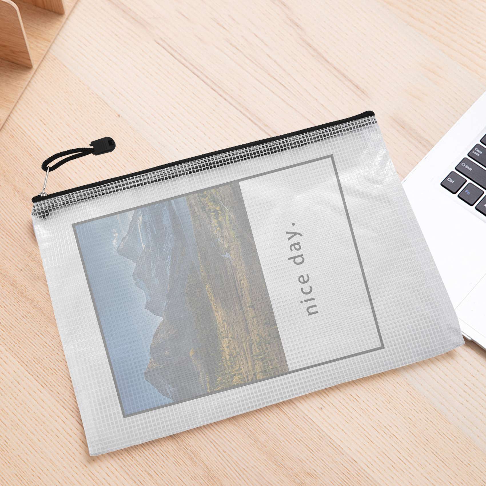 A01E-20Pcs B5 Zipper Document  - Home Office Bagas review and price