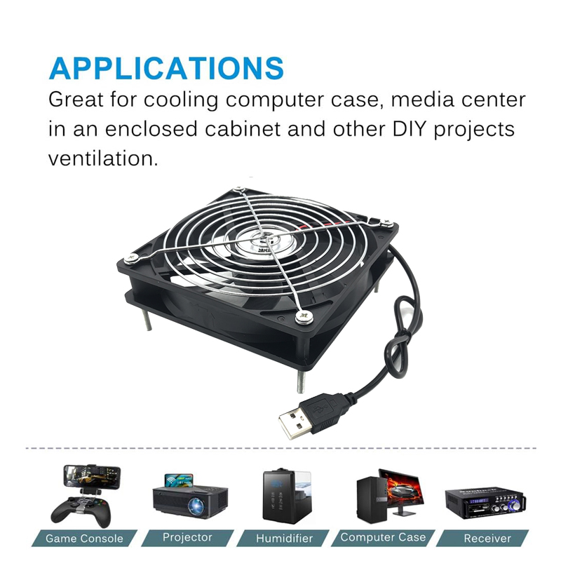 8/12cm 12V USB Powered Compute - Usb Desk Fan review and price