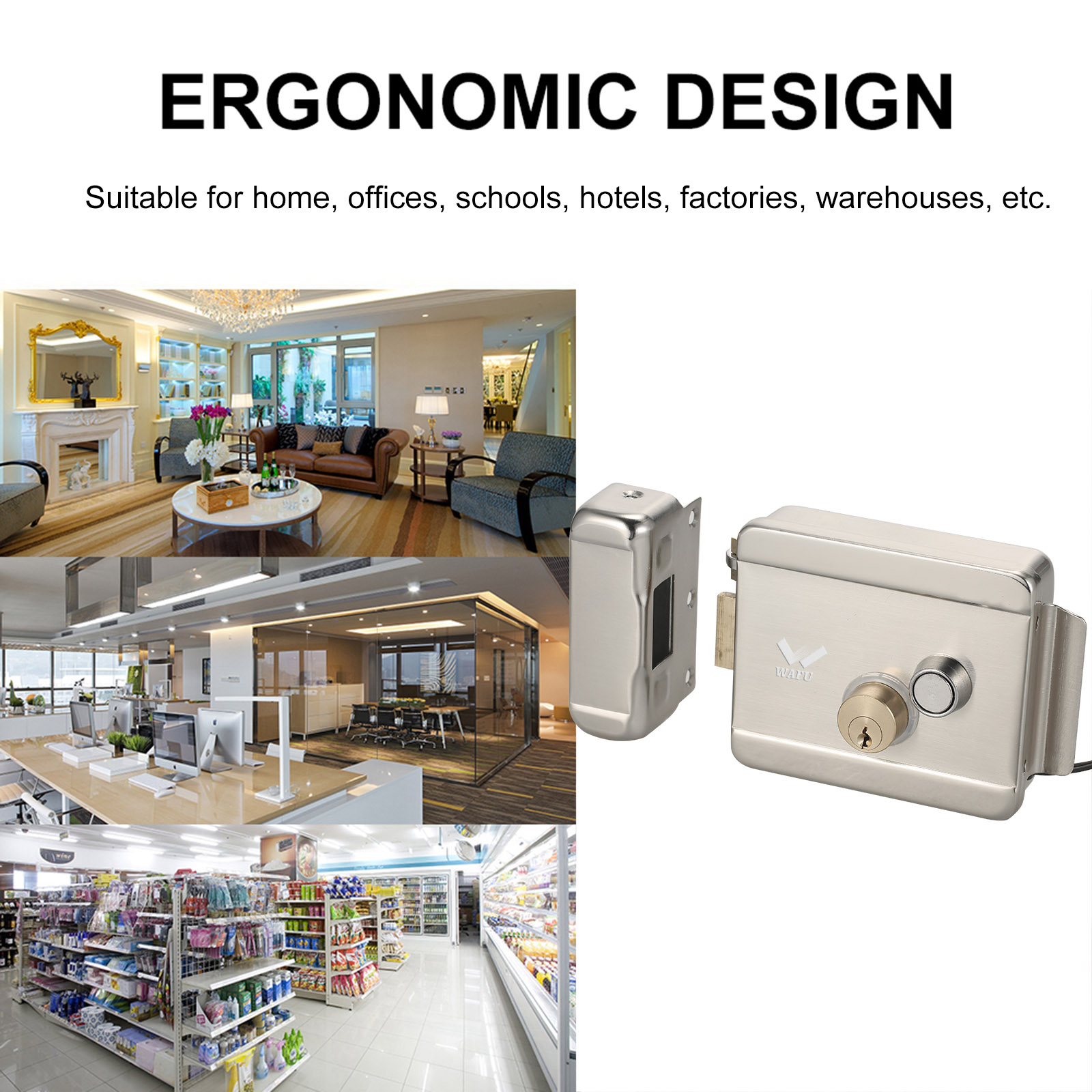 WAFU Smart Electric Gate Door  - Home Office Immigration review and price