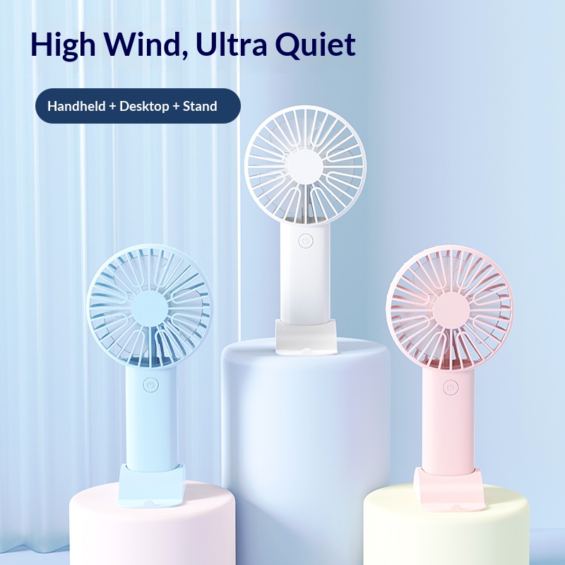 Mini Handheld Fan, 3 In 1 Port - Usb Desk Fan review and price