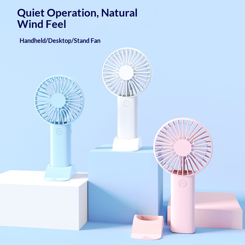 Mini Handheld Fan, 3 In 1 Port - Usb Desk Fan review and price