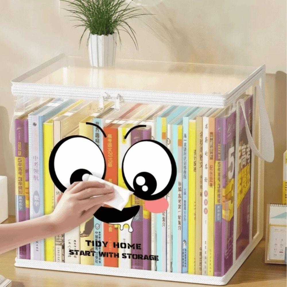 Large Square Book Storage Bag  - Home Office Bagas review and price