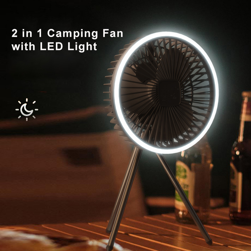 Portable Camping Fan 10000mAh  - Home Office Gadgets review and price