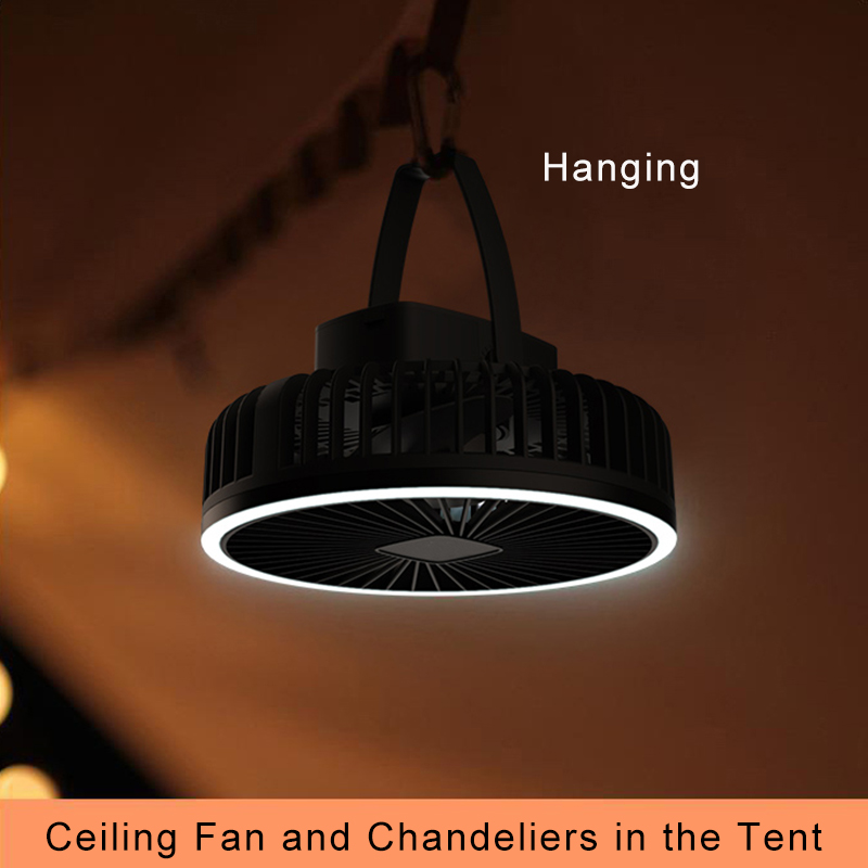 Portable Camping Fan 10000mAh  - Home Office Gadgets review and price