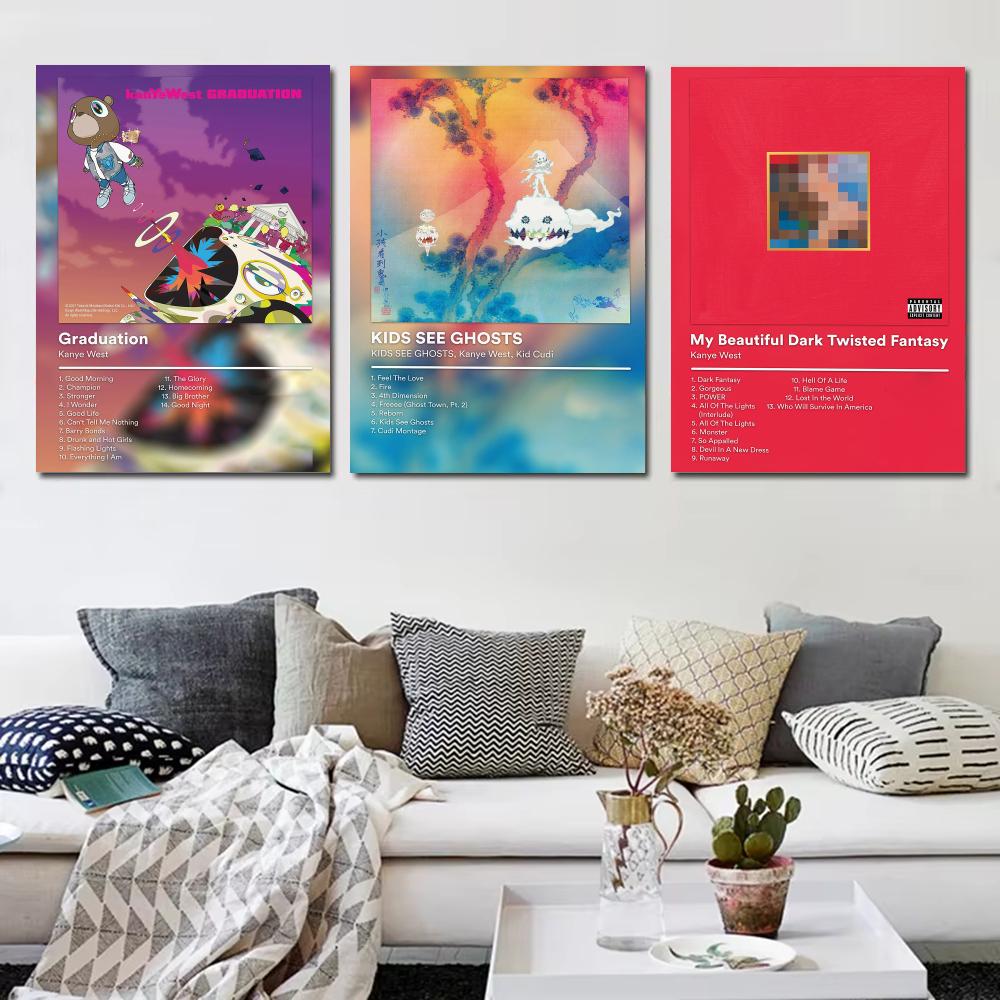 Hip Hop Icon K-Kanye West Post - Home Office Icon review and price