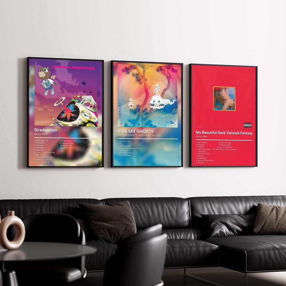 Hip Hop Icon K-Kanye West Post - Home Office Icon review and price
