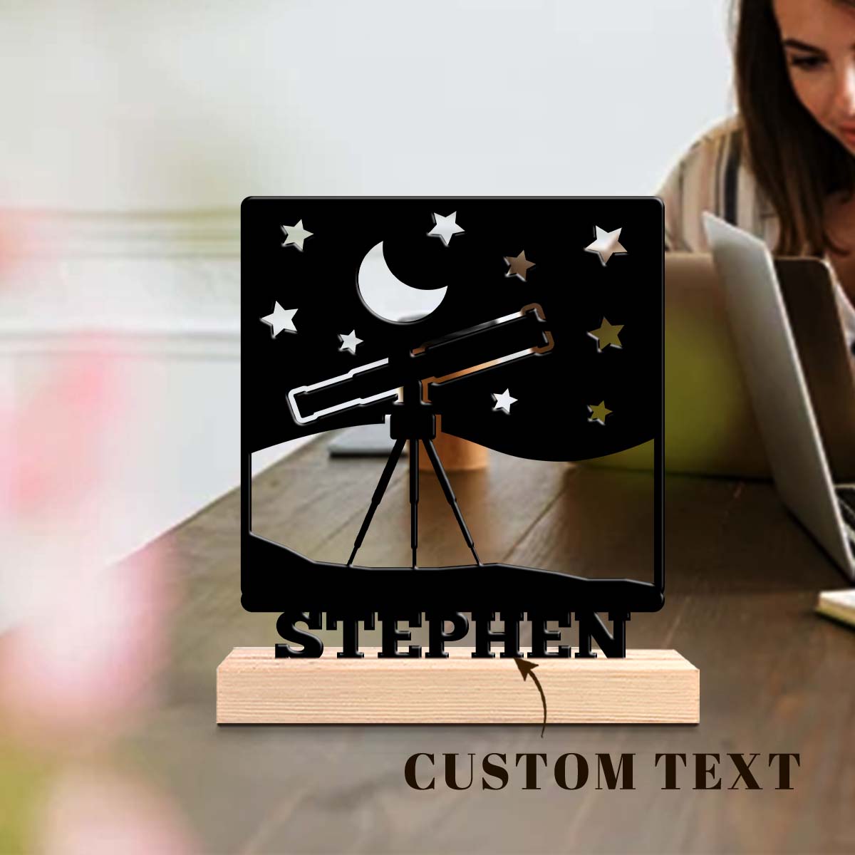 1Pc Csutom Telescope Starry Sk - Home Office Gifts review and price