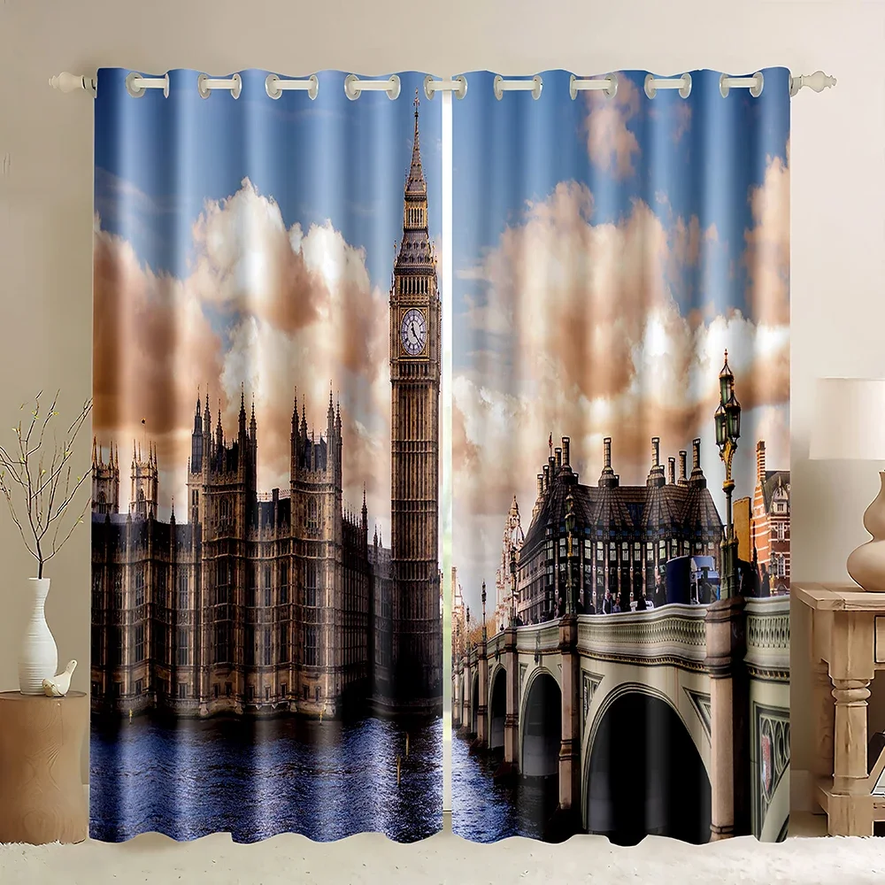 London Building Window Curtain - Home Office England review and price