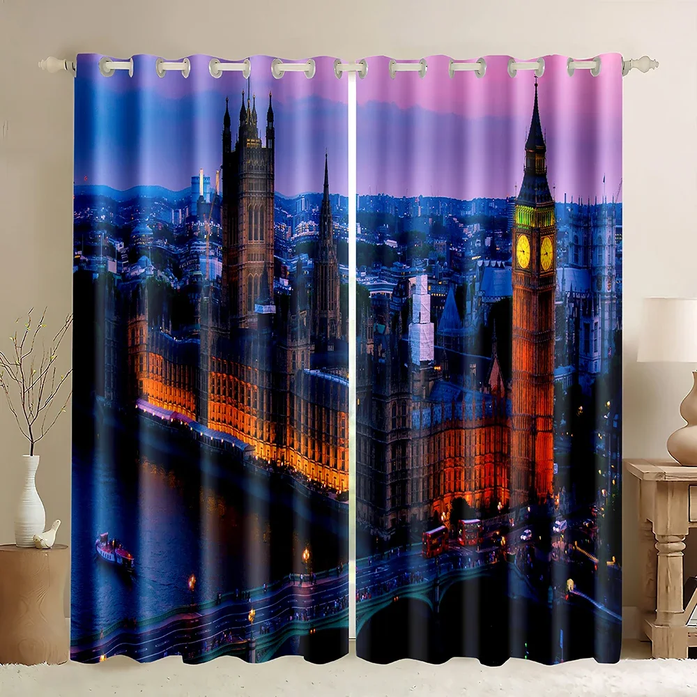 London Building Window Curtain - Home Office England review and price