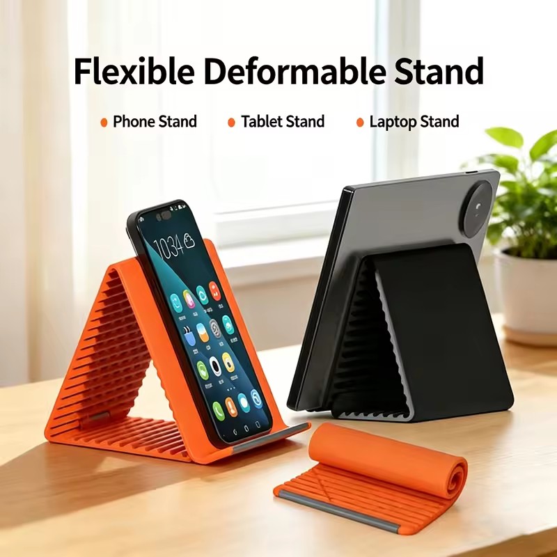 Flexible Foldable Silicone Pho - Laptop Stand Foldable review and price