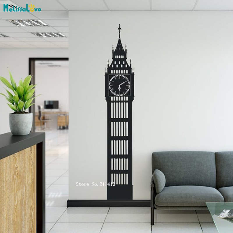 Clock Shape Wall Sticker Londo - Home Office England review and price