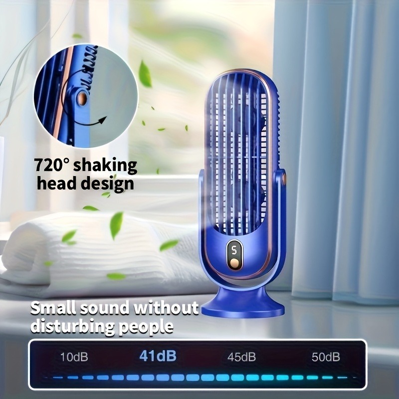 New Upgraded Large Battery Dua - Usb Desk Fan review and price