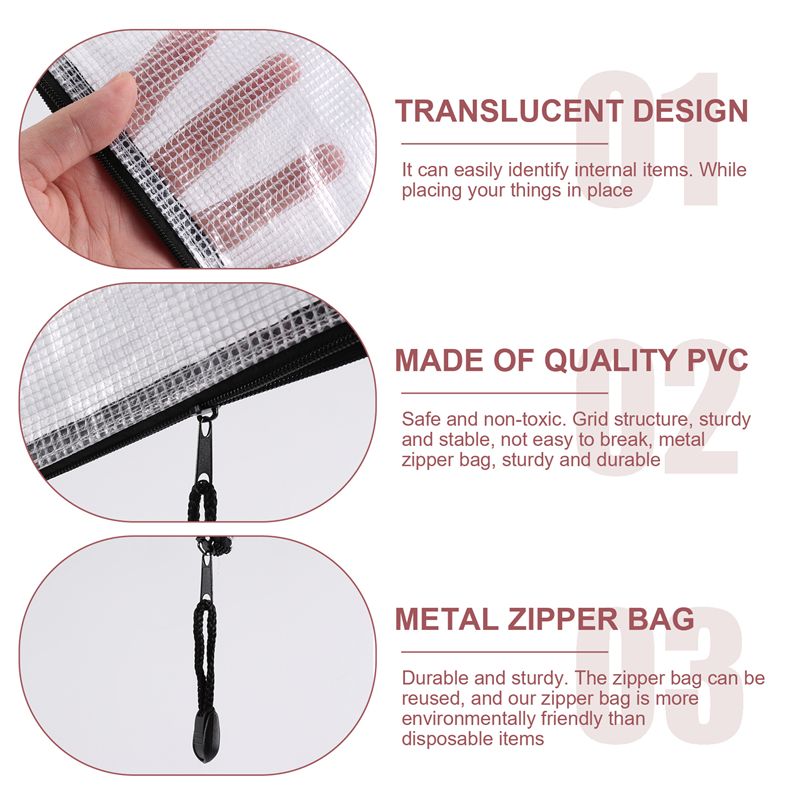 Leading-18Pcs Mesh Zipper Pouc - Home Office Bagas review and price
