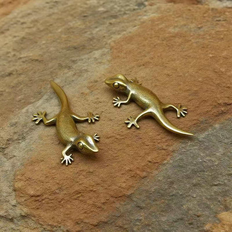 Handmade Bronze Retro Gecko Li - Home Office Gadgets review and price