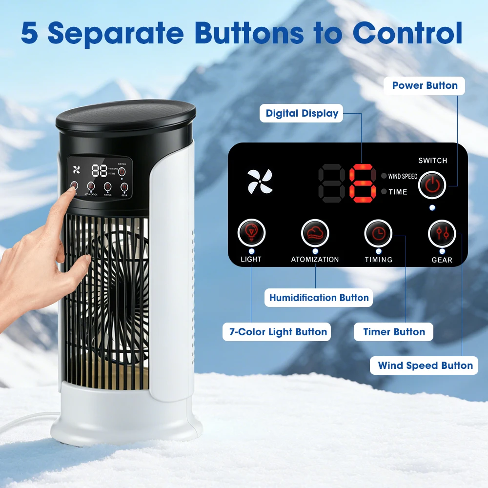 3 In 1 Household Fan Air Condi - Home Office Gadgets review and price