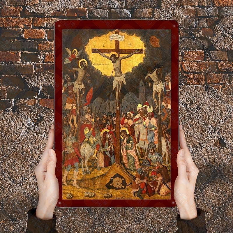 Handheld Crucifixion Icon for  - Home Office Icon review and price