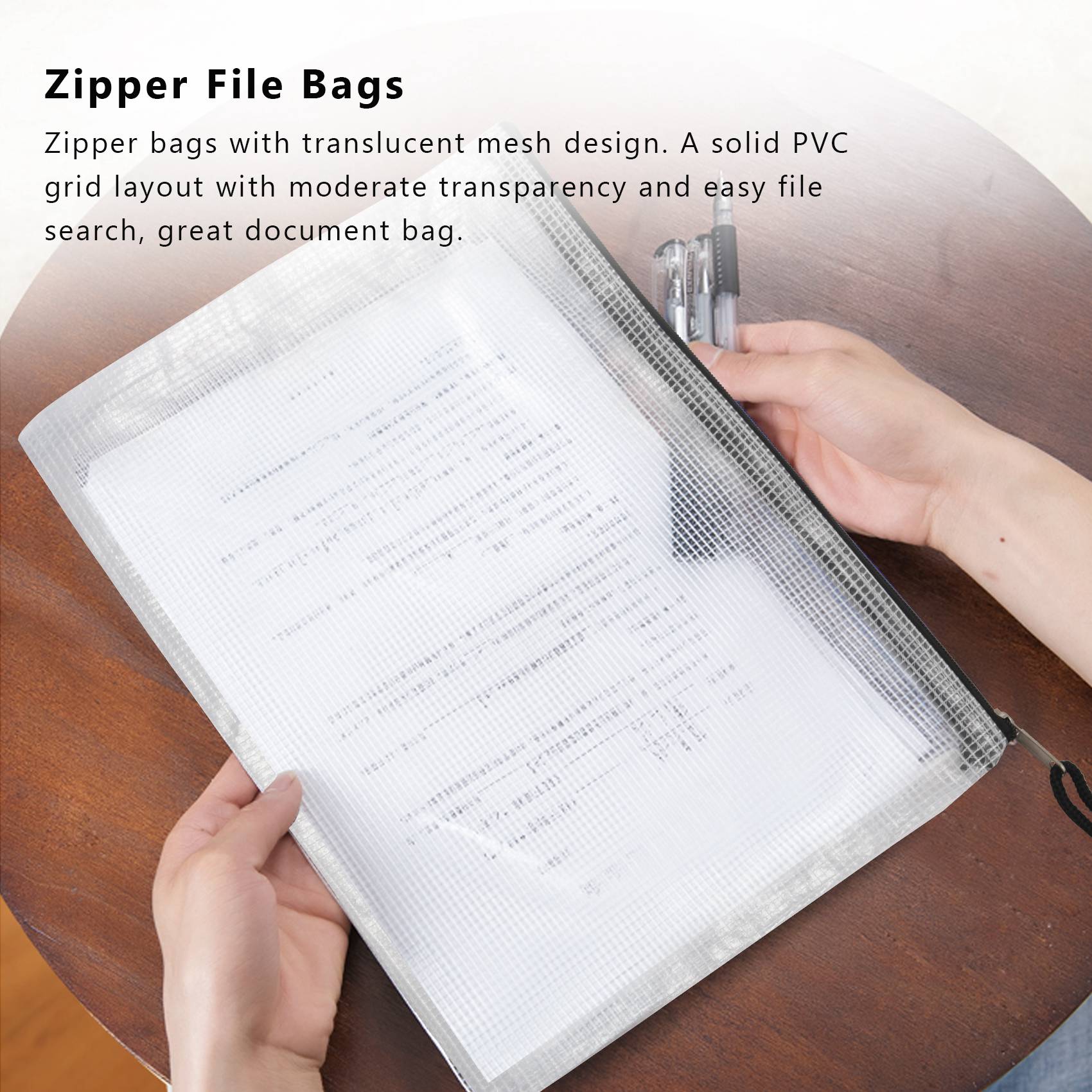 20Pcs B5 Zipper Document Pouch - Home Office Bagas review and price