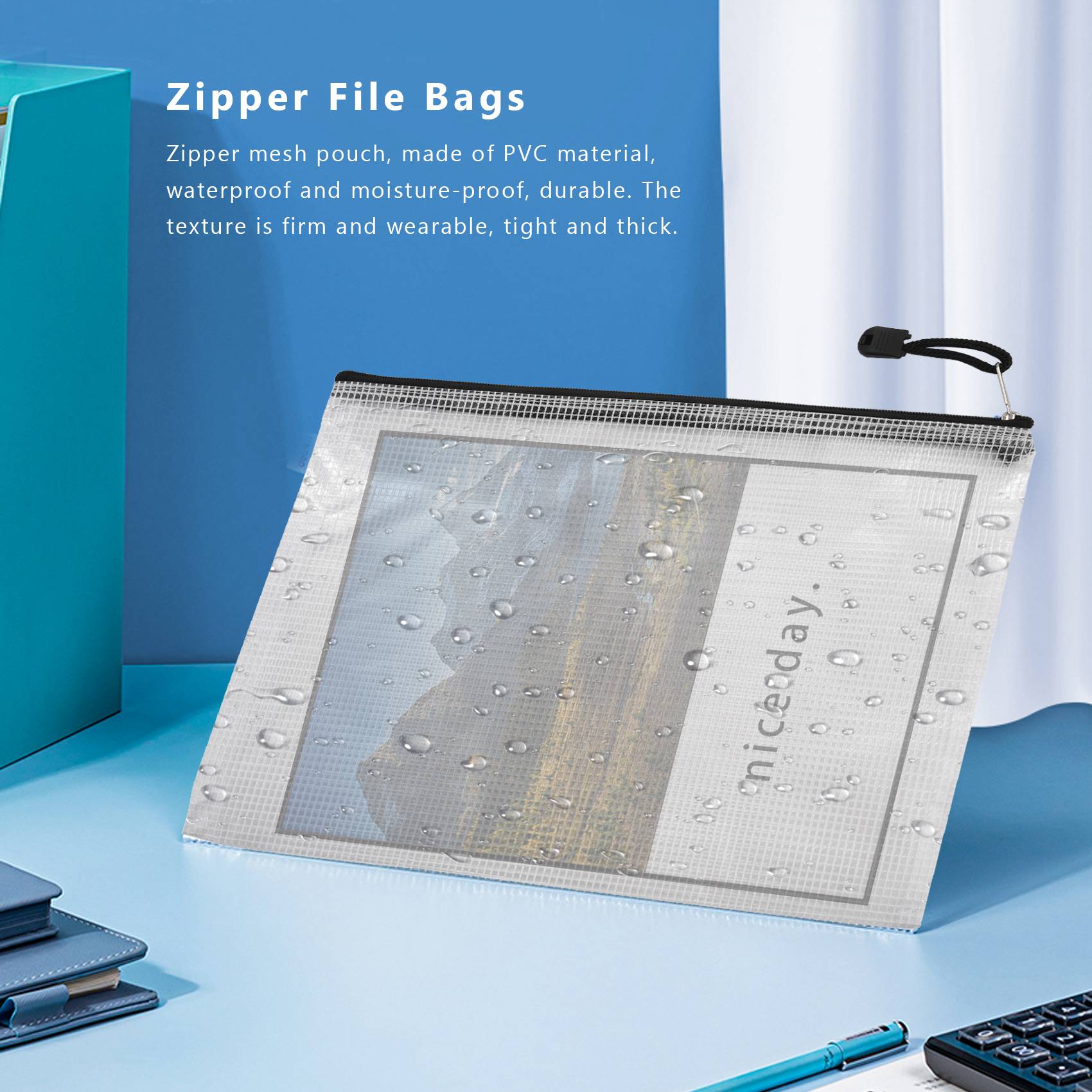 20Pcs B5 Zipper Document Pouch - Home Office Bagas review and price
